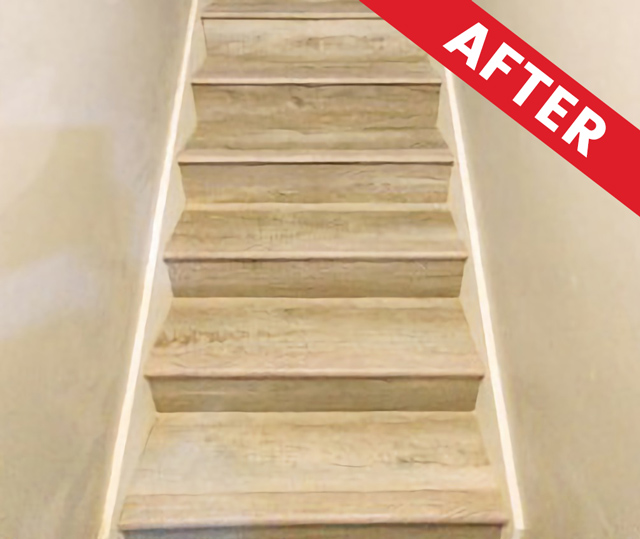 Stairs Repair & Renovation After